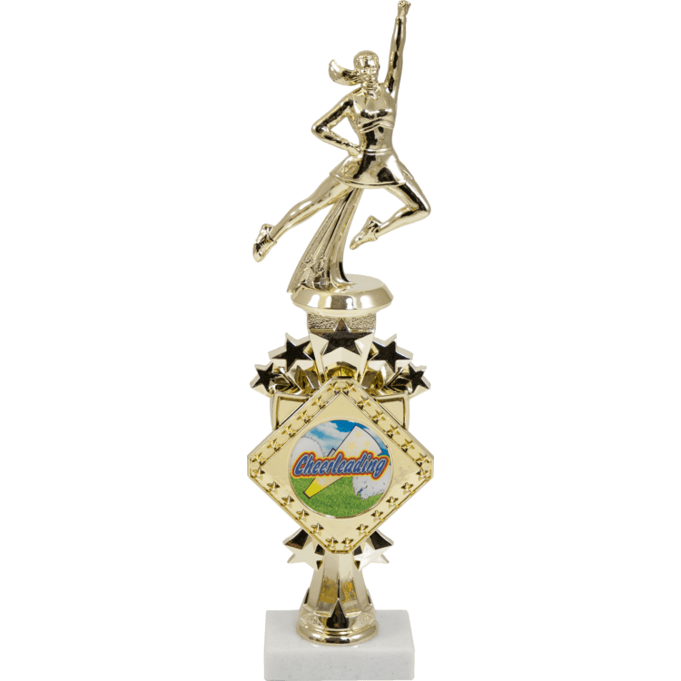 Column and riser trophies