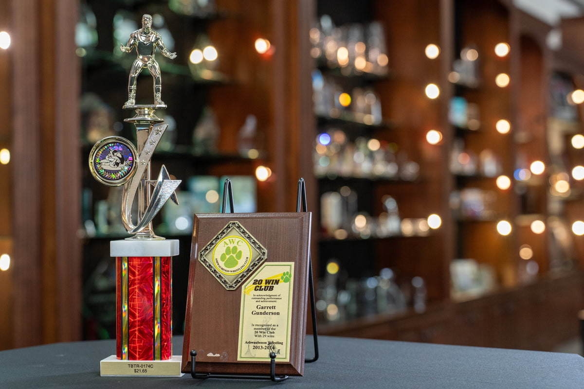 Wrestling Awards, personalized by Global Recognition