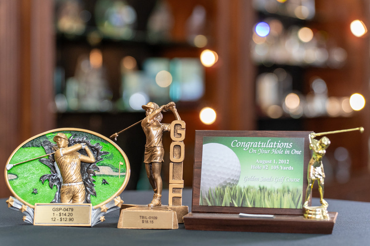 Golf Awards, personalized by Global Recognition
