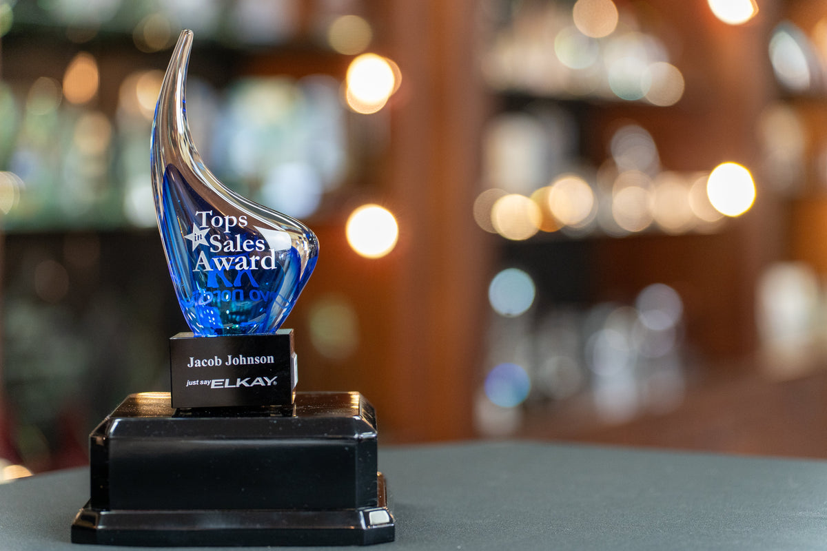 Glass Awards, personalized by Global Recognition
