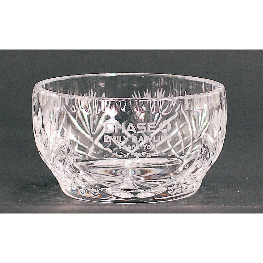 Crystal Candy Dish, front view