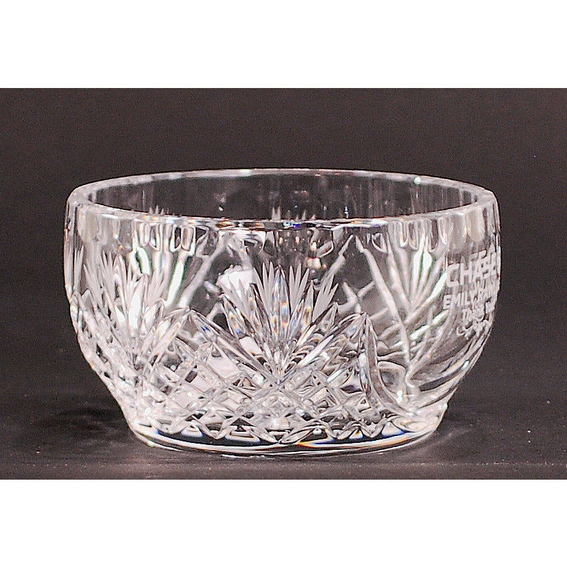 Crystal Candy Dish, left side view