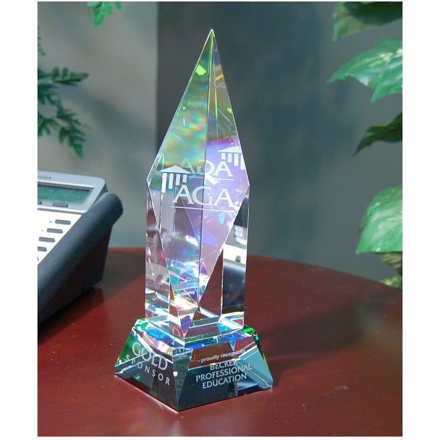 Spectra Color Crystal Spire, shown in use