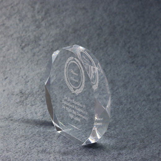 Multi-Faceted Acrylic Paperweight | Global Recognition Inc