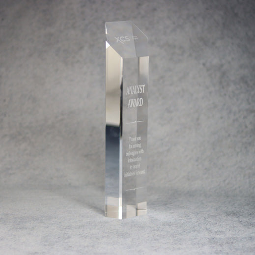 Acrylic Hexagon Tower | Global Recognition Inc