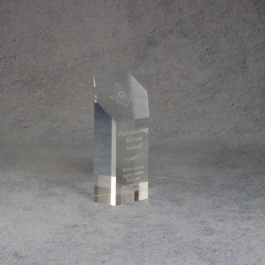 Acrylic Hexagon Tower | Global Recognition Inc