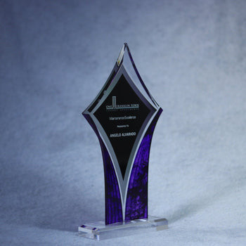 Acrylic Diamond Trophy | Global Recognition Inc