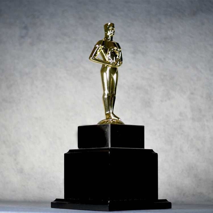 Achiever Trophy - Gold Figure On Marble Base | Global Recognition Inc