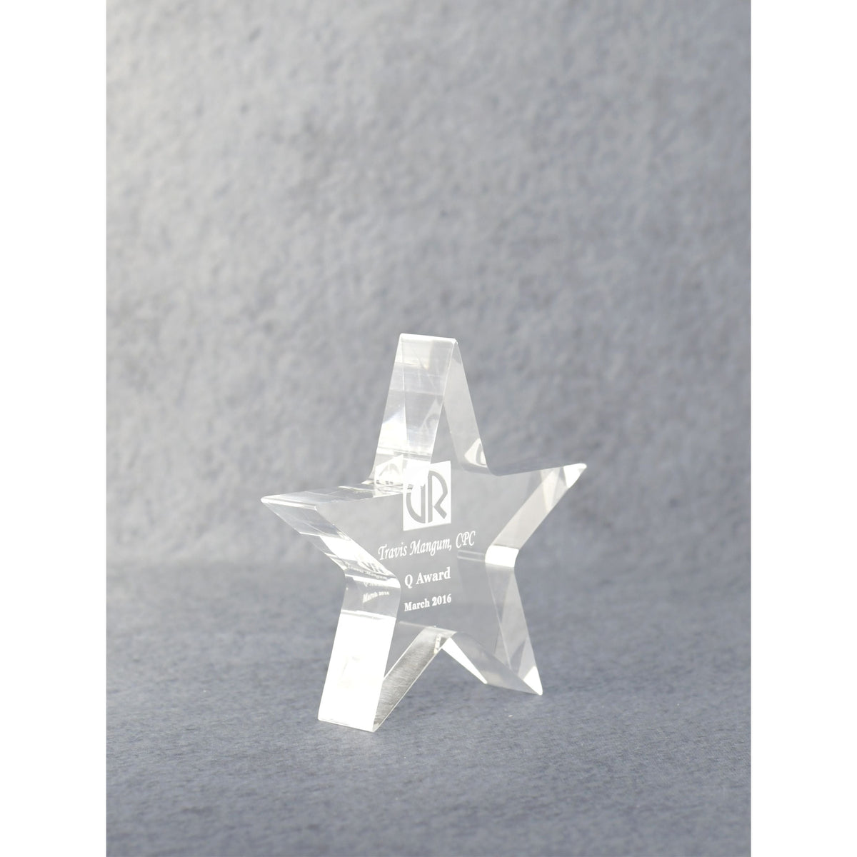 Acrylic Star Performer Paperweight | Global Recognition Inc
