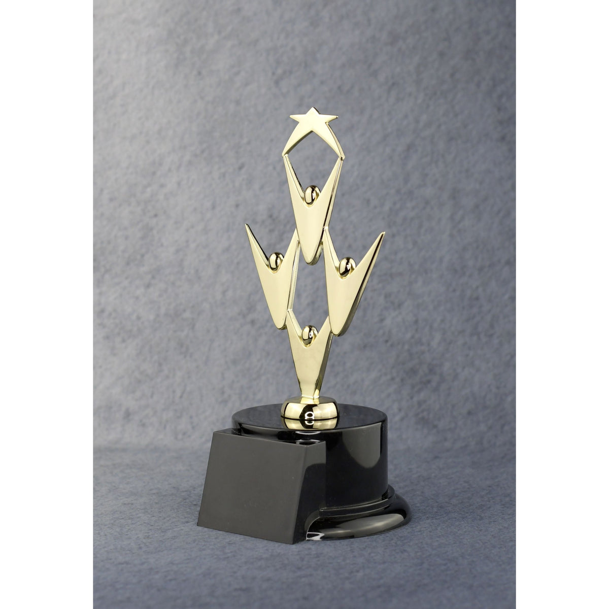Star Performer On Black Base | Global Recognition Inc