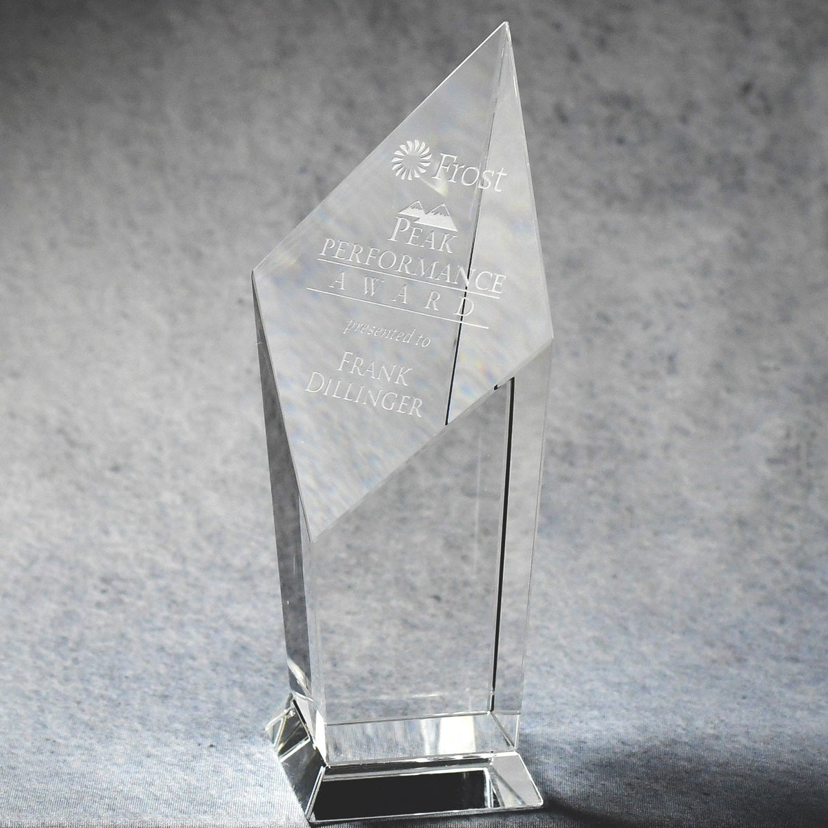Diamond Crystal Tower, 10 in, left side view