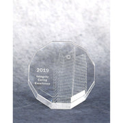Multi-Faceted Crystal Paperweight | Global Recognition Inc