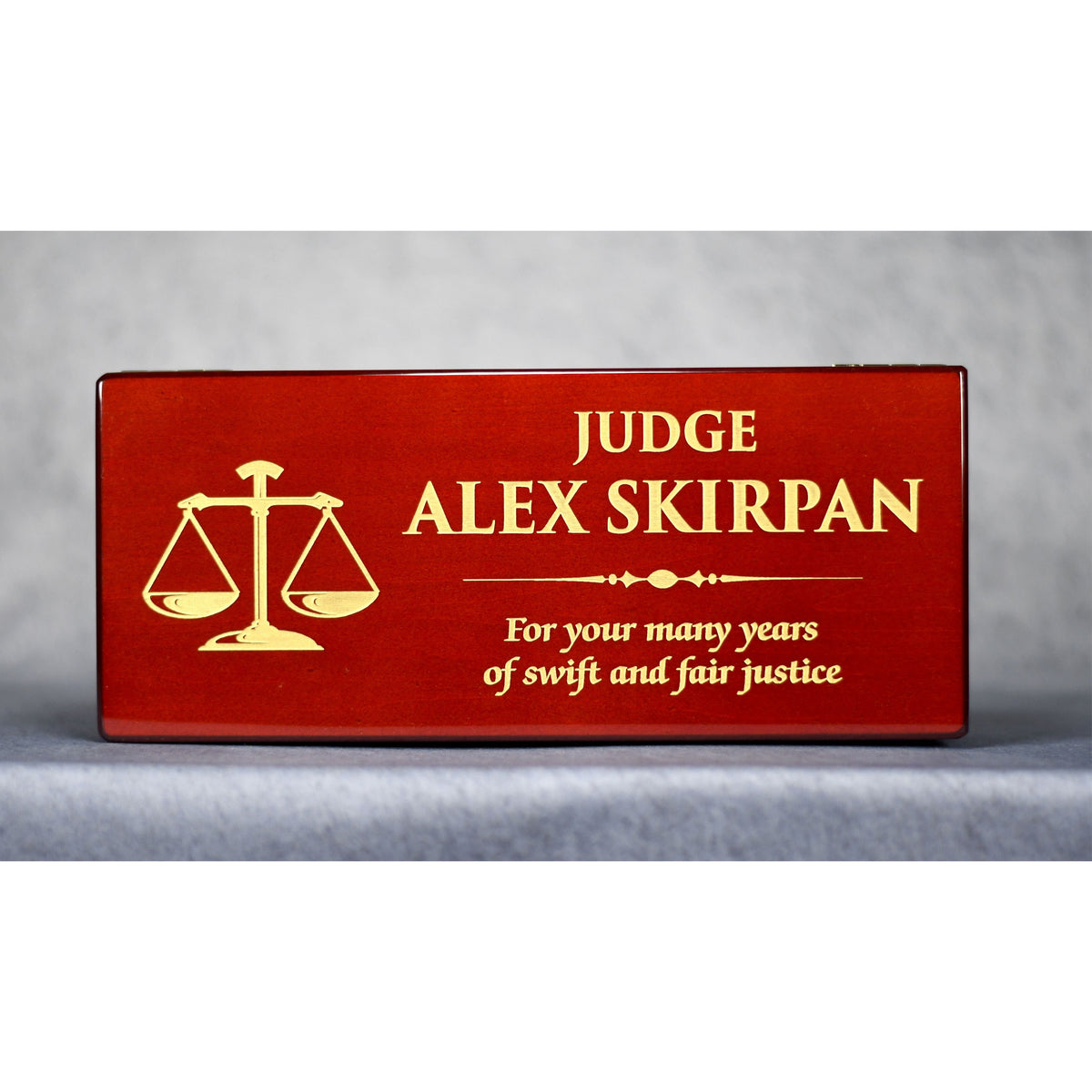 Rosewood Gavel And Case | Global Recognition Inc
