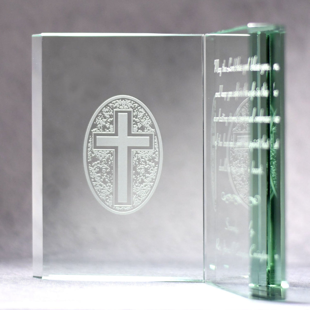 Jade Glass Book | Global Recognition Inc