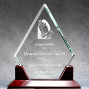 Simplex Clear Crystal Diamond | Global Recognition Inc