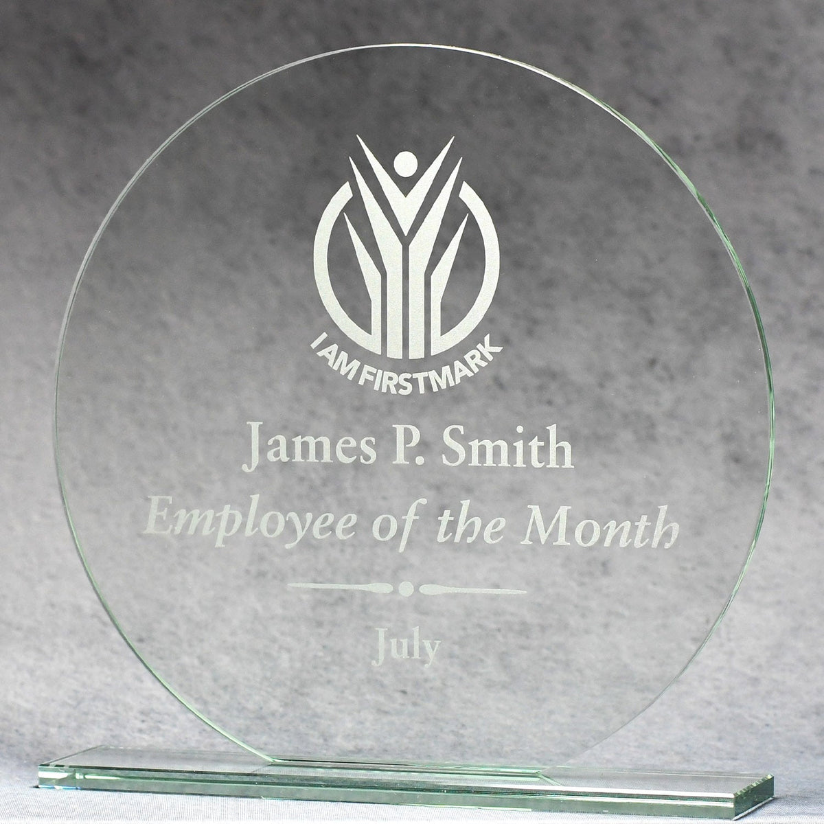Economy Jade Crystal Circle | Global Recognition Inc
