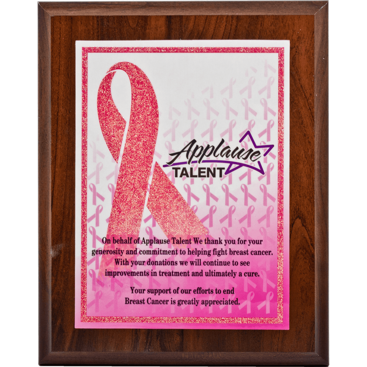 Custom Full Color Plaque, 10.5x13