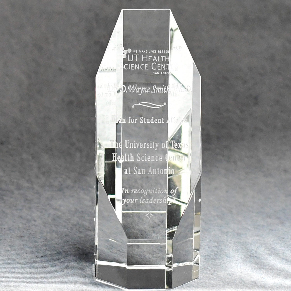 Crystal Octagon Tower | Global Recognition Inc