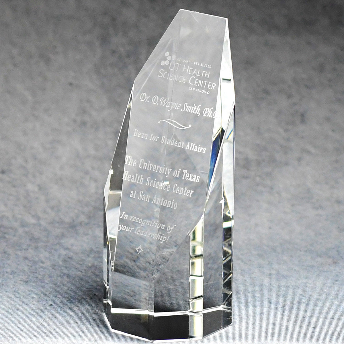 Crystal Octagon Tower | Global Recognition Inc