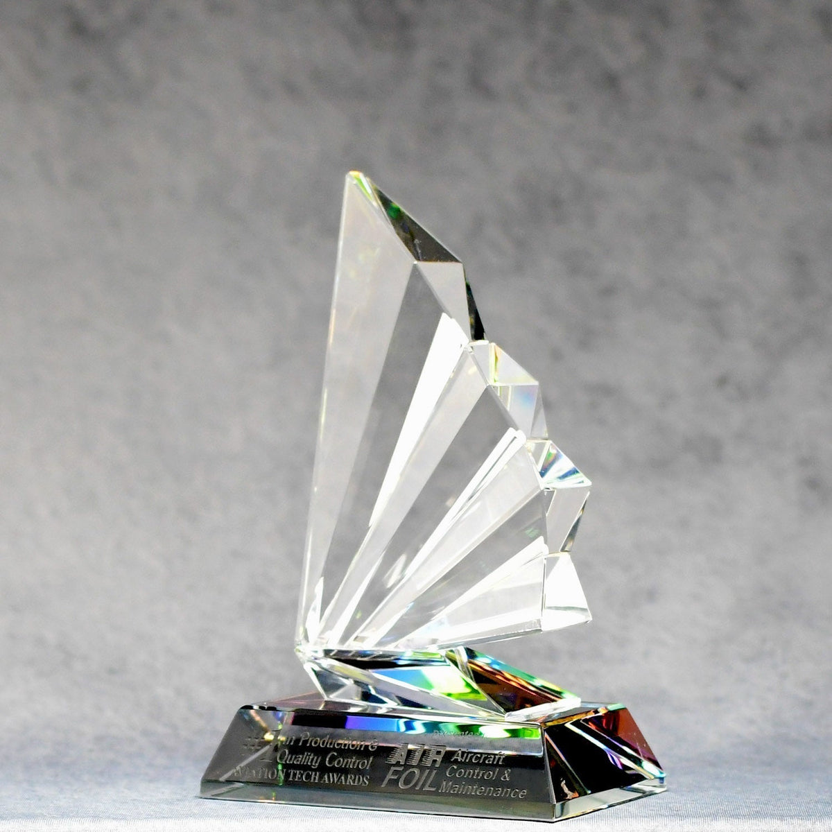 Fanfare Spectra Color Crystal | Global Recognition Inc