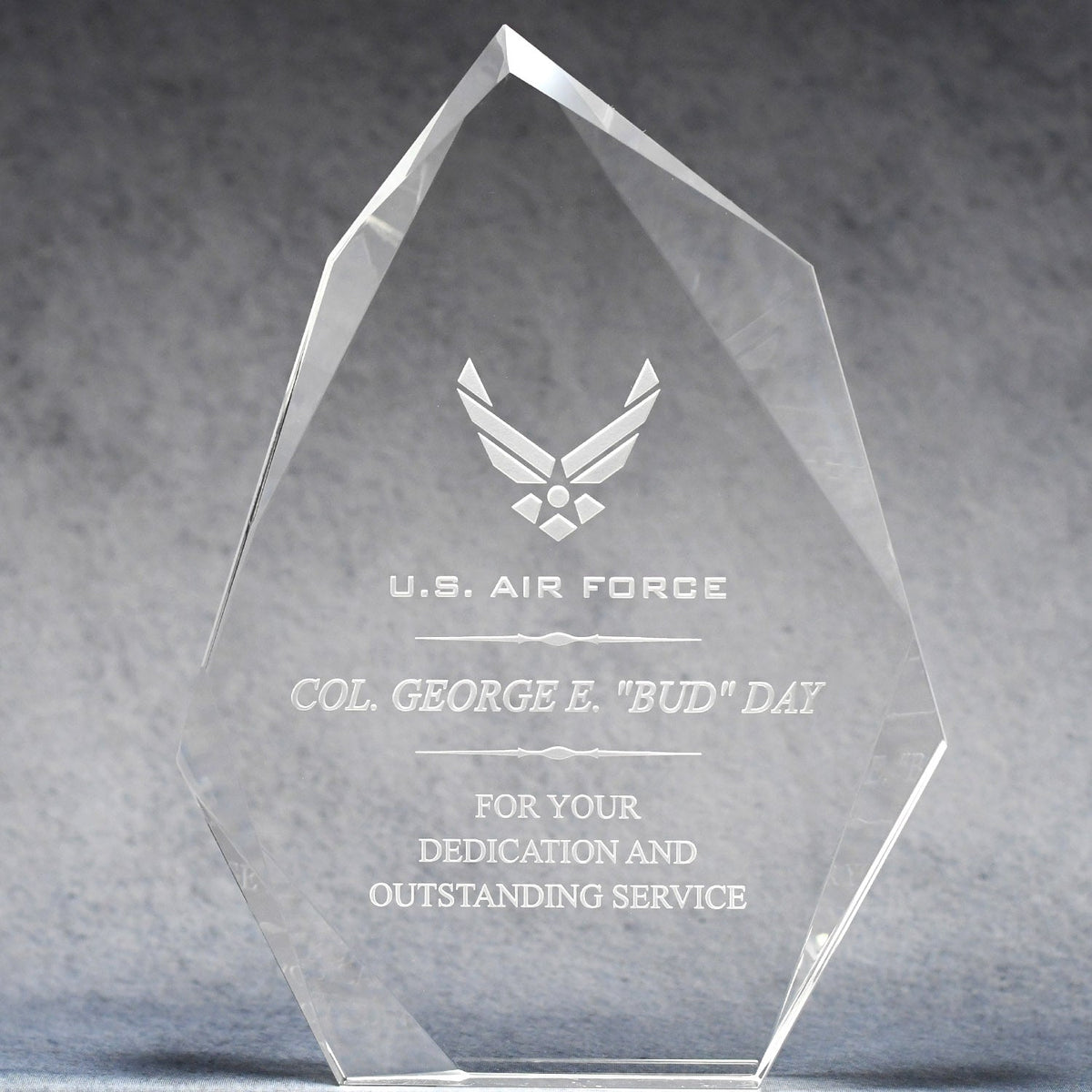 Multi-Faceted Optic Crystal Award | Global Recognition Inc
