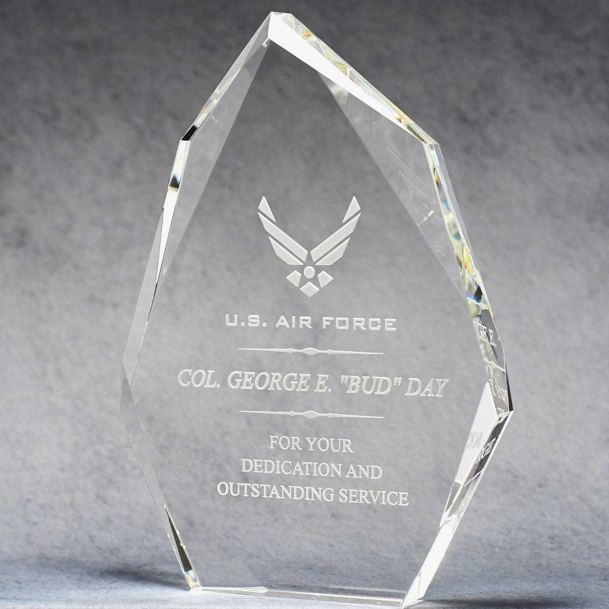 Multi-Faceted Optic Crystal Award | Global Recognition Inc