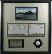 Golf Achievement Framed Award