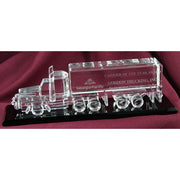 Optic Crystal Semi Truck -Large