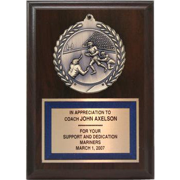 Value Line Medallion Plaque, Football