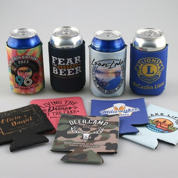 Can Cooler w/Full Color Imprint (small qty)
