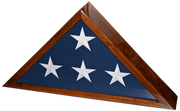 Walnut Piano Finish Flag Case