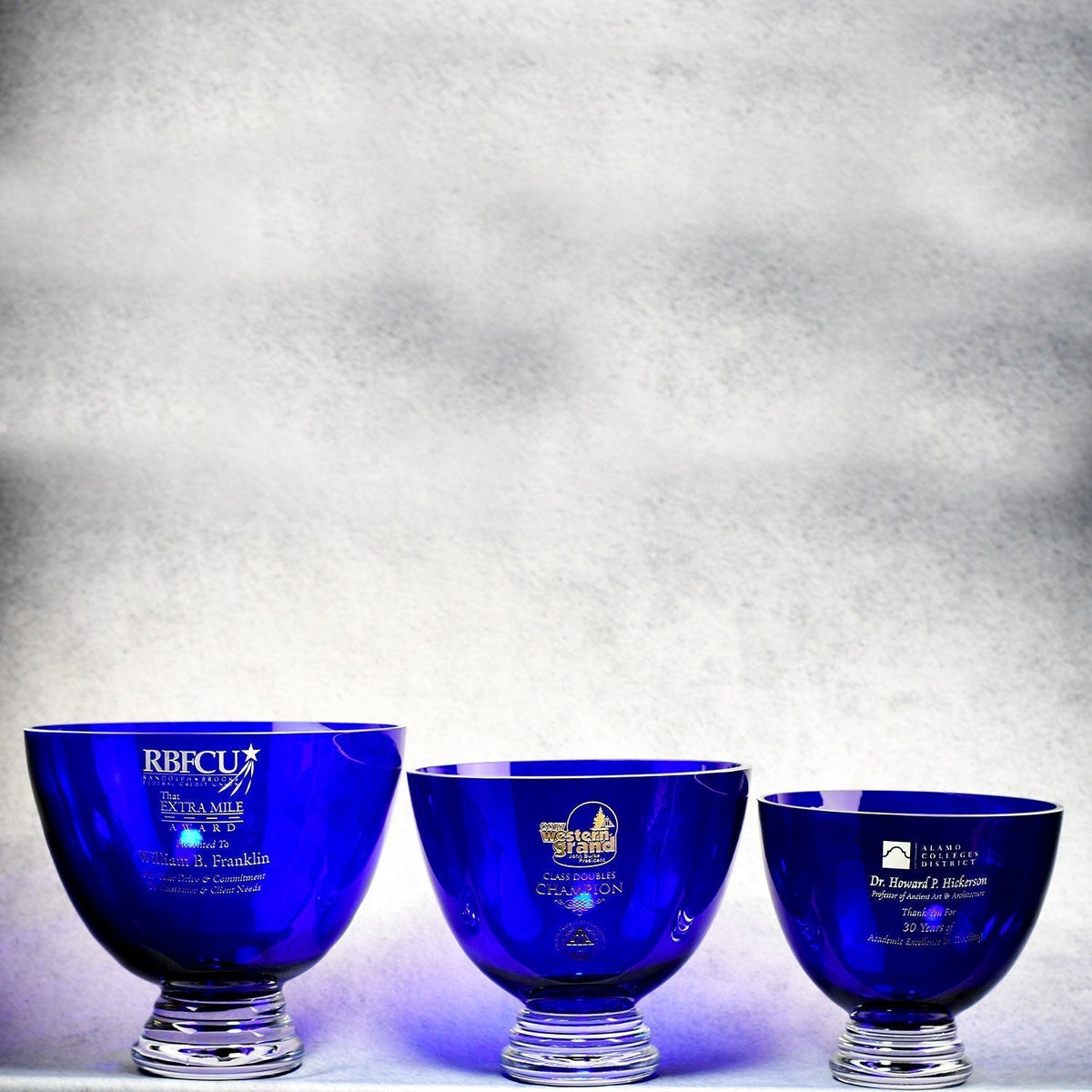 Cobalt Crystal Bowl, alternate view 3