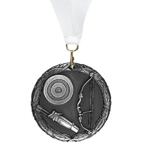 3D Cast Medals, Archery / Silver