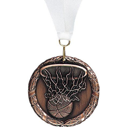 3D Cast Medals, Basketball / Bronze