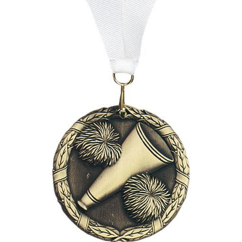 3D Cast Medals, Cheerleading 1 / Gold