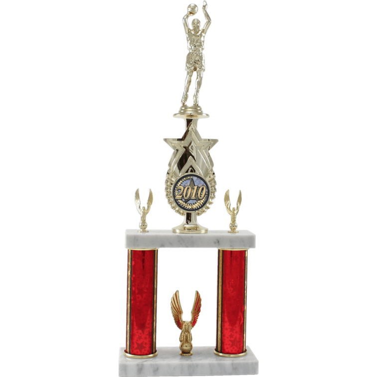 Star Riser 2-Post Trophy | Global Recognition Inc