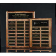 Perpetual Walnut Plaque With  Magnetic Plates | Global Recognition Inc