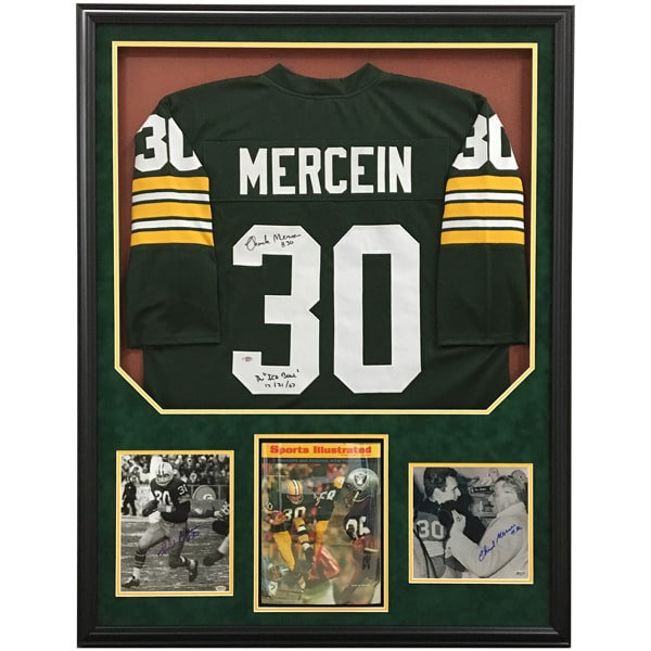 custom framed jersey