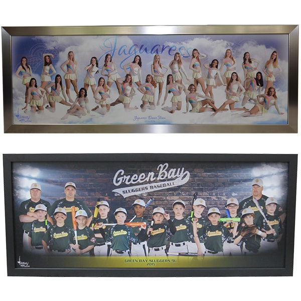 custom framed team photos