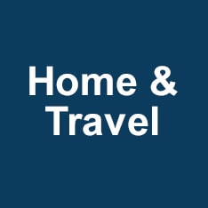 Home & Travel button