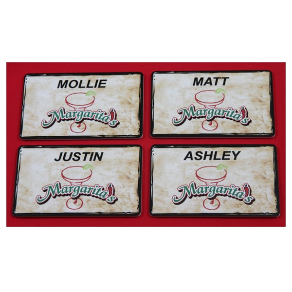 full color name badges