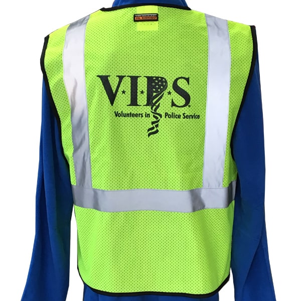 screen printed safety vest