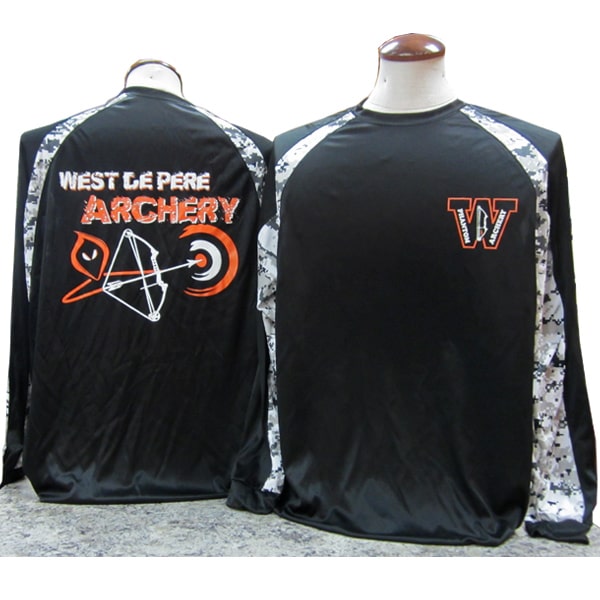 screen printed team uniform