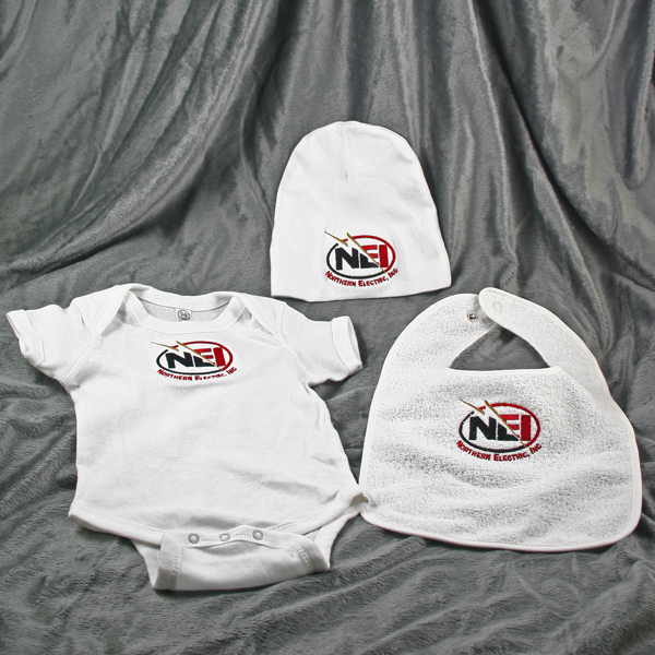 embroidered baby apparel