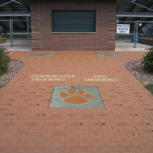 engraved bricks