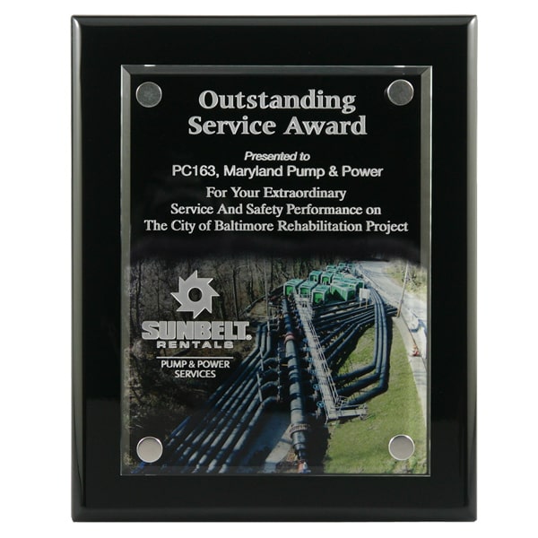 safety award plaque