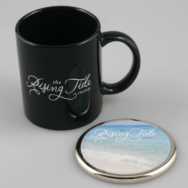 coffee mug and full color coaster