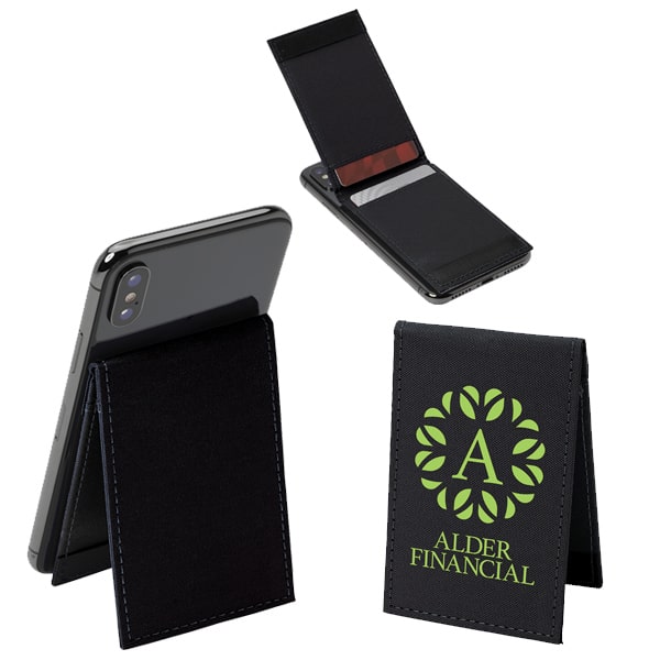 RFID phone wallet with stand