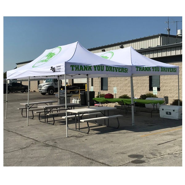 employee appreciation party tents