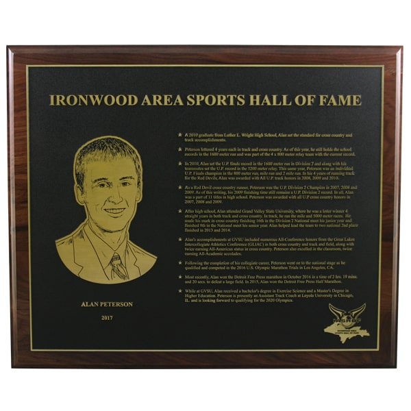 large cast plaque